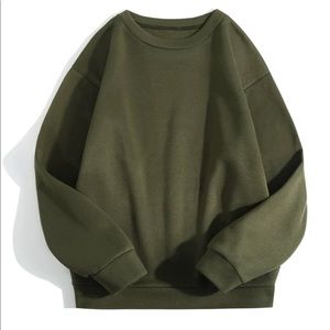 Olive green Crewneck sweatshirt